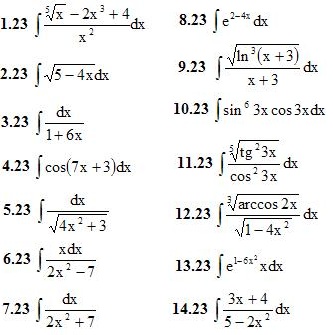 Вариант №23 ИДЗ 8.1 14 заданий