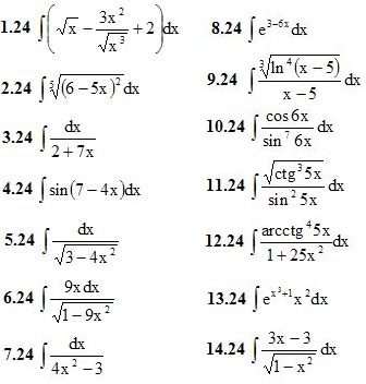 Вариант №24 ИДЗ 8.1 14 заданий