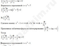 Неопределенный интеграл заменой решение пример 12