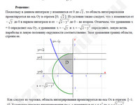 Измените порядок интегрирования решение пример 1