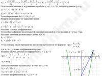 Под каким углом пересекаются графики решение пример 32