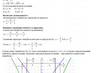 Уравнение эллипса, параболы, гиперболы АЗ – 4.1 Задание 2