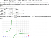 пределы функций АЗ – 5.4 Задание 6